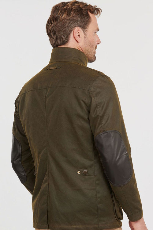 Barbour waxjas ogston olive