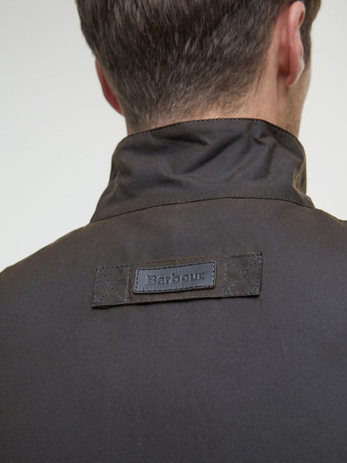 Westmoreland wax bodywarmer olijfgroen