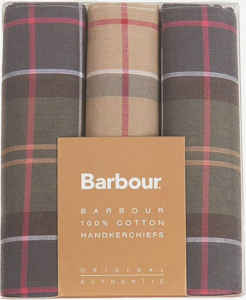 Barbour zakdoek (3-pack)