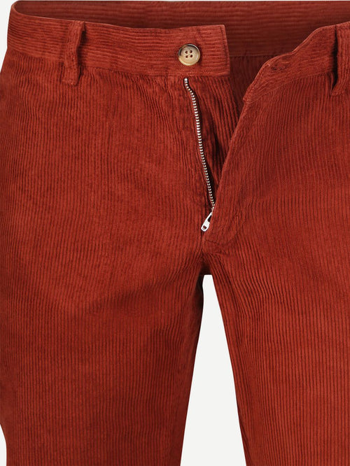 Steppin' Out chino flemm corduroy wine | Regular-fit
