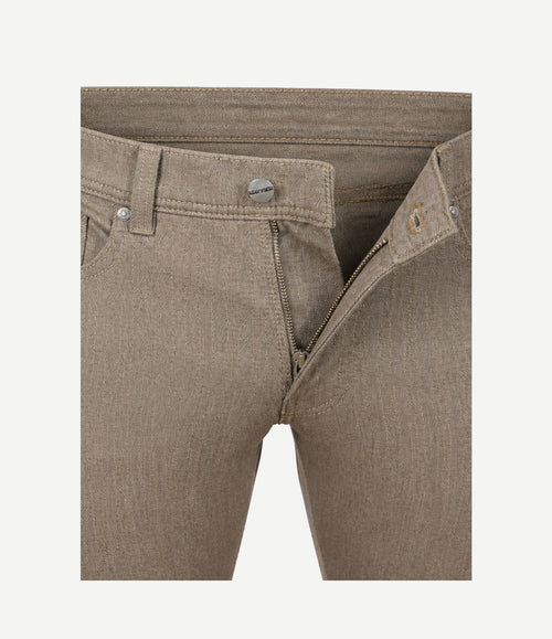 Broek Lyon tapered beige