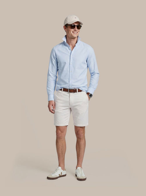 Milwau short linen off white