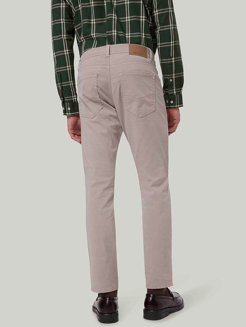 Broek Lyon tapered greige