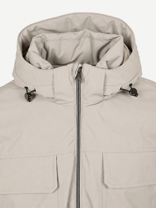 Raindrop jas greige
