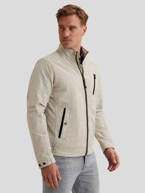 Biker jacket ecru