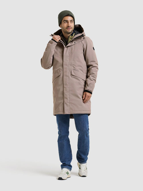 Parka kenny ash brown