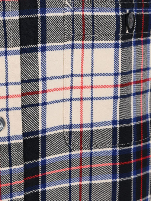 Flanel overhemd ruit multicolour