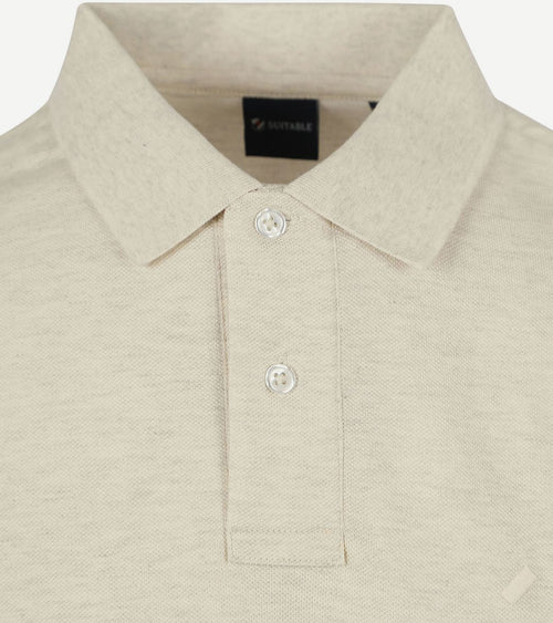 Mang poloshirt ecru