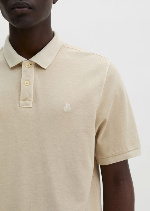 Poloshirt piqué oat beige