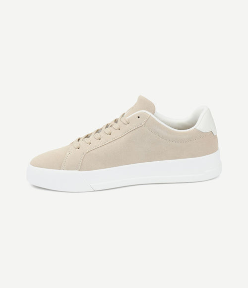 Sneaker suede court beige
