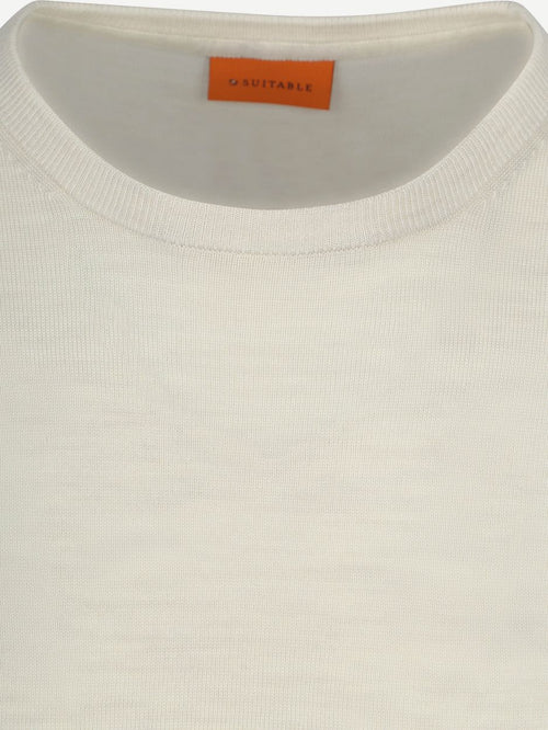 Merino pullover ecru