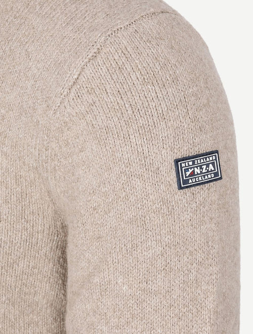 Trui dobson wool blend sand