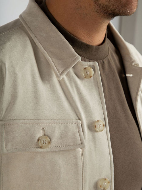 Pasetta overshirt ecru