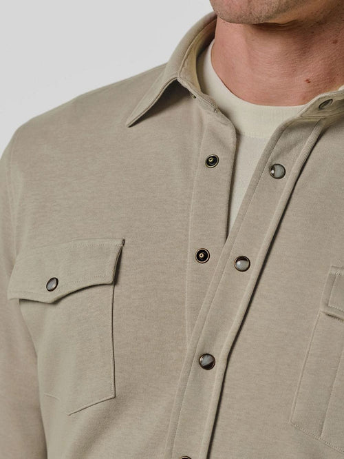 Overshirt western beige