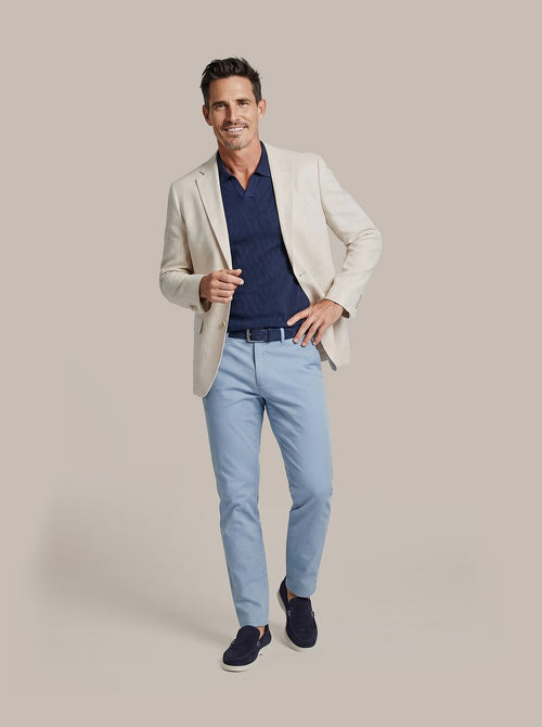 Blazer linnen panama ecru