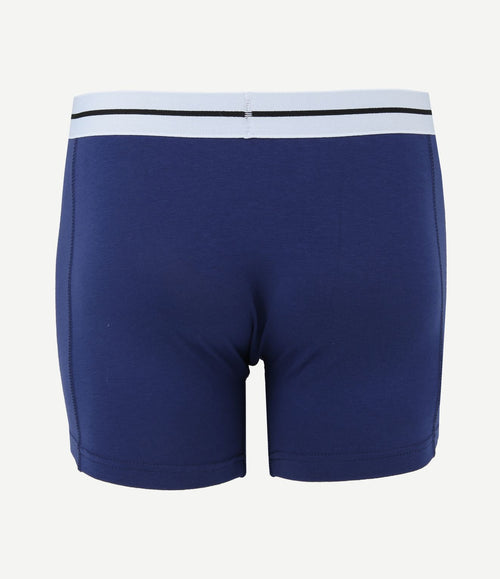 Boxer zwart blauw (2-pack)