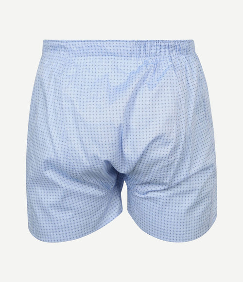 Boxershort Oxford licht blauw