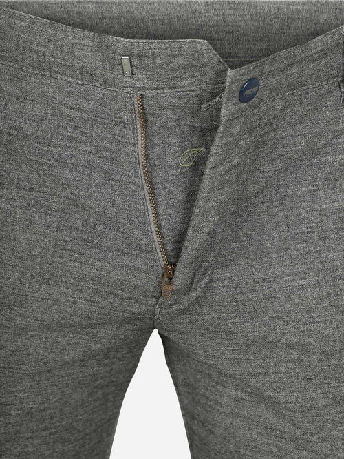 Meyer chino Bonn melange grijs