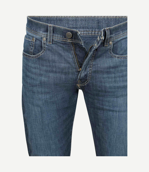 Jeans Lyon tapered future flex blauw dbub