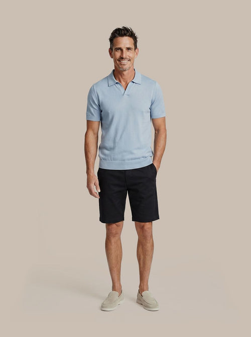 Respect jink short donkerblauw