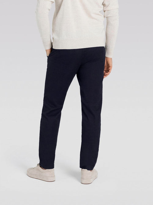 Broek Lennox donkerblauw
