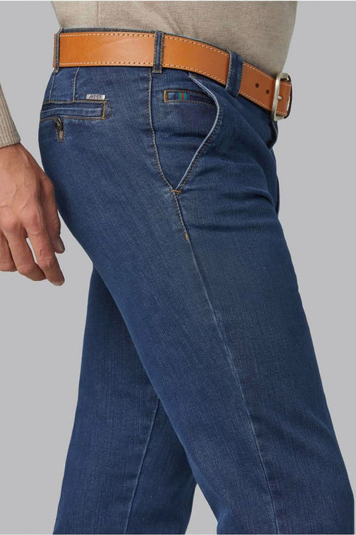 Broek Roma jeans donkerblauw