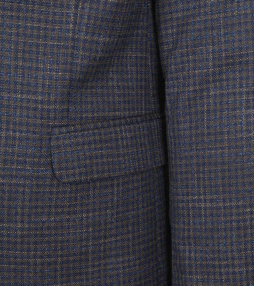 Colbert royal bruin blauw