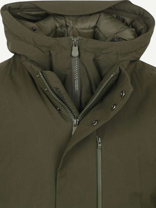 Save the duck jas sesle hood olive | Regular-fit