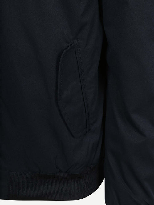 Turbo twill jacket donkerblauw