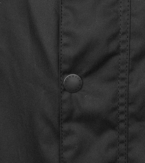 Ashby wax jas donkerblauw