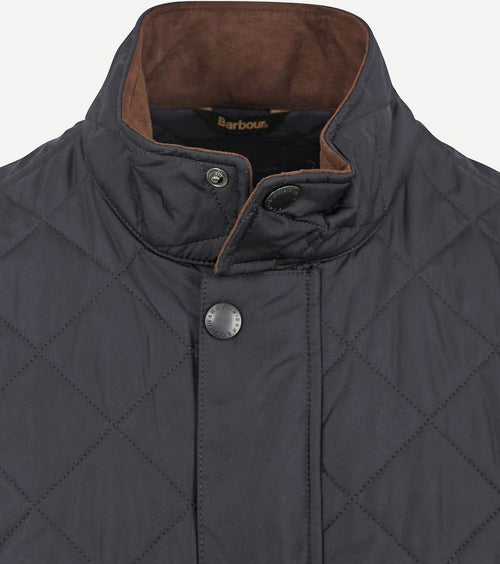 New lowerdale gilet donkerblauw