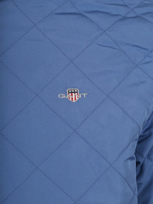 Jas gewatteerd vintage blauw