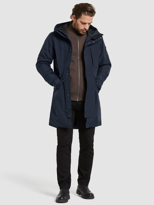 Parka kenny donkerblauw