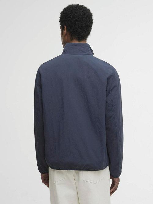 Reversible korbel jas donkerblauw