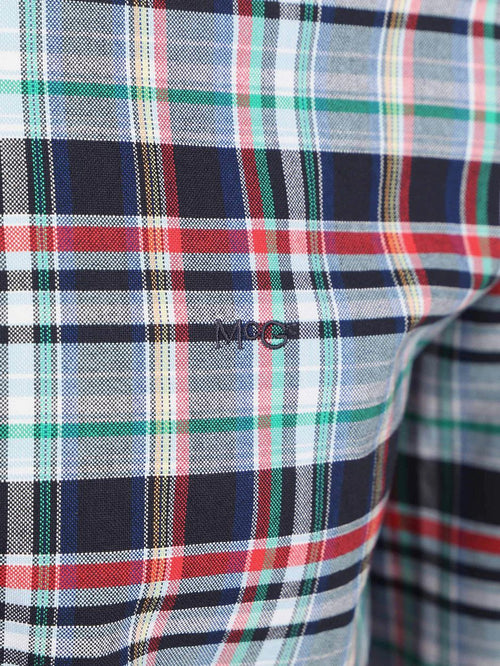Overhemd ruiten multicolour
