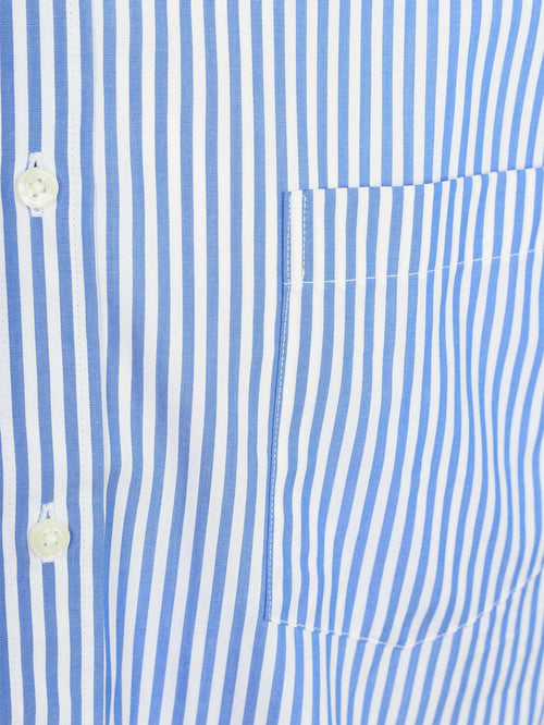 Overhemd big stripe blauw