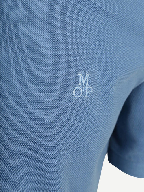 Poloshirt piqué provincial blauw