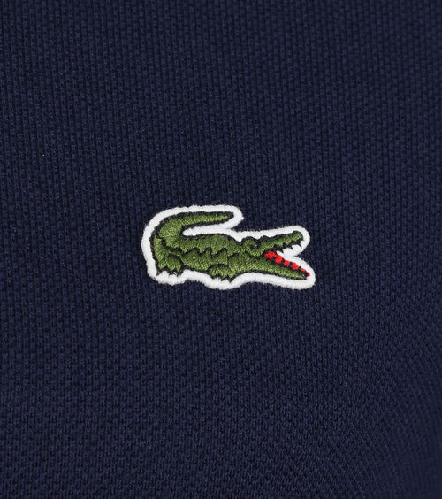 Poloshirt pique donkerblauw