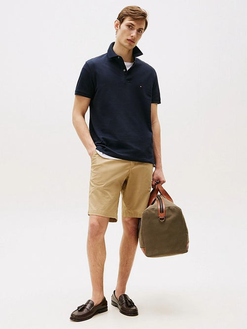 Poloshirt regular donkerblauw