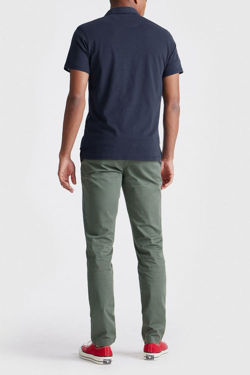 The James poloshirt donkerblauw