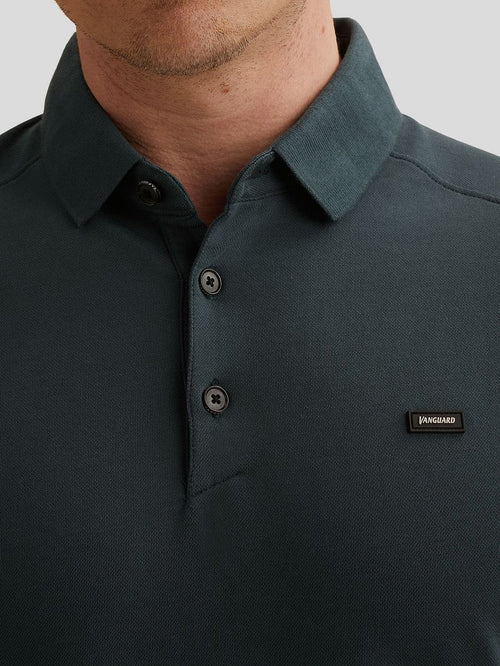 Piqué poloshirt midnight donkerblauw
