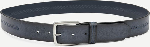 Riem leer donkerblauw