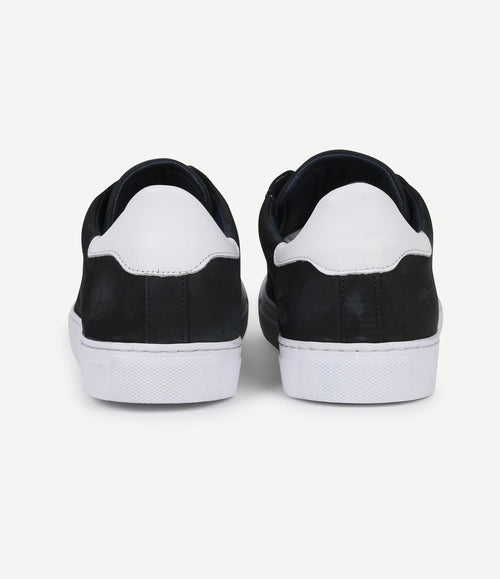 Nubuck seron sneaker donkerblauw