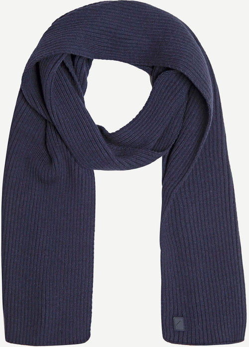 Muts en sjaal donkerblauw