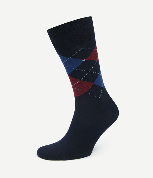 (2-pack) sokken blauw