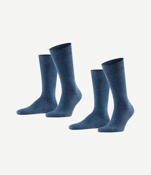 Swing sokken (2-pack) donkerblauw