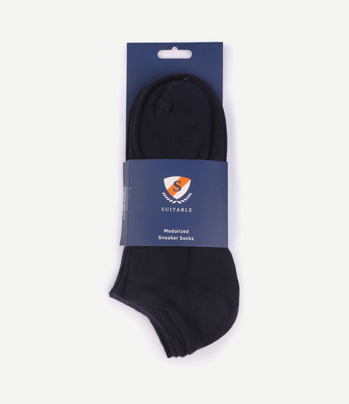 Enkelsokken (3-pack) donkerblauw