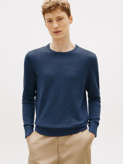 Trui essential donkerblauw