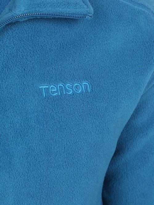 Tenson fleece jack miracle sapphire blauw
