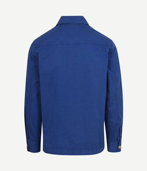 The Benjamin overshirt royal blauw